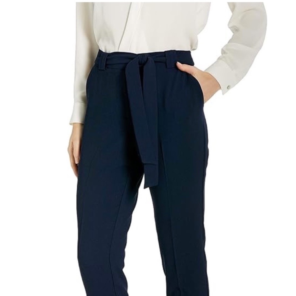 Vince Camuto Women's Slim Belted Pants